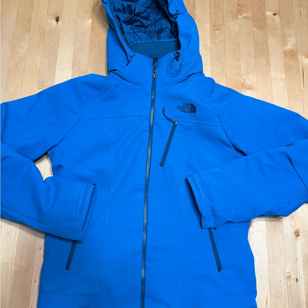 The North Face Vibrant Blue Hooded Jacket